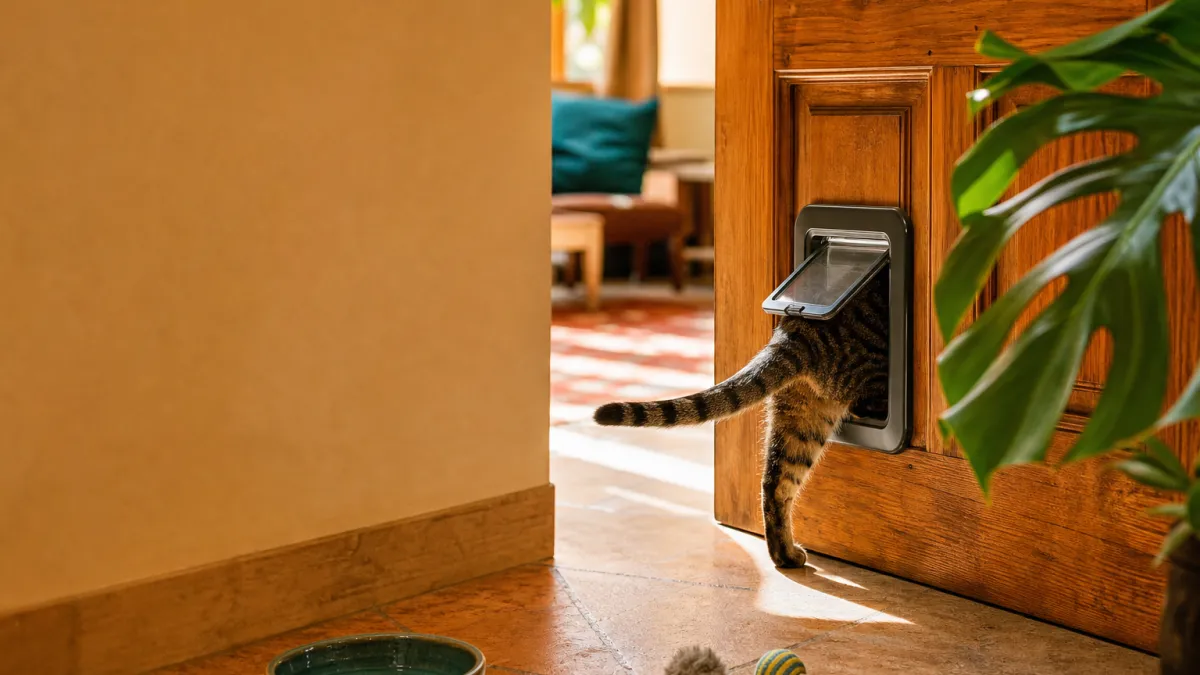 Chatière : comment choisir le modèle idéal pour votre chat