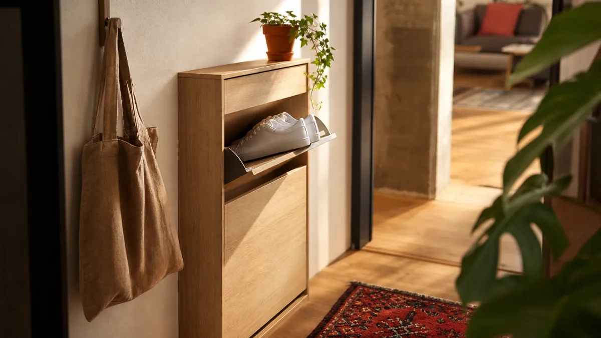 Quel meuble à chaussure nano choisir pour une petite entrée ?
